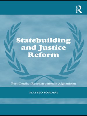 cover image of Statebuilding and Justice Reform